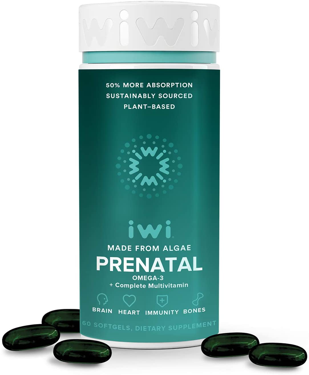 iwi出産前マルチビタミンは母親と健康な赤ちゃんの発育をサポート菜の花オメガ3DHAビタミンD