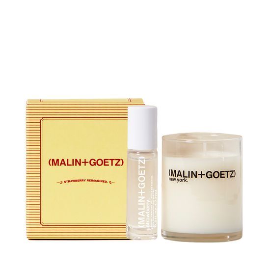 メリンアンドゲッツ ホリデイ ストロベリー パフューム オイル＆キャンドル セット（ストロベリー パフューム オイル 7ml + キャンドル 67g）