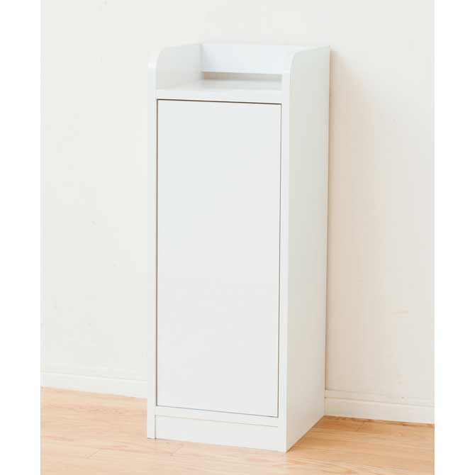 クロシオ 21329 鏡面モデム収納ラック スリム（ホワイト） 21329クロシオ