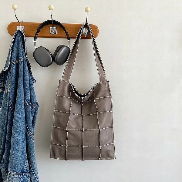 ハンドバッグ ショルダーバッグ トートバッグ PU フェイクレザー ソフトレザー