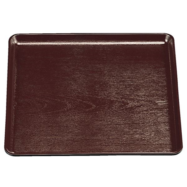 尺2 木目正角トレー/おぼん 新溜SL 36736720mm ノンスリップ 日本製 食洗機対応 和食 レストラン 店舗 お店