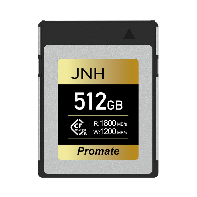 JNH CFexpress Type B メモリーカード 512GB R:1800MB/s W:1200MB/s 8K 4K ビデオ CFX-512GB02/JP 5年保証 CFカード