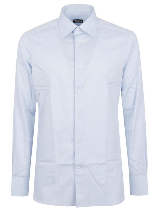 ERMENEGILDO ZEGNA Men Shirts 301353A39MS0PAG Blue