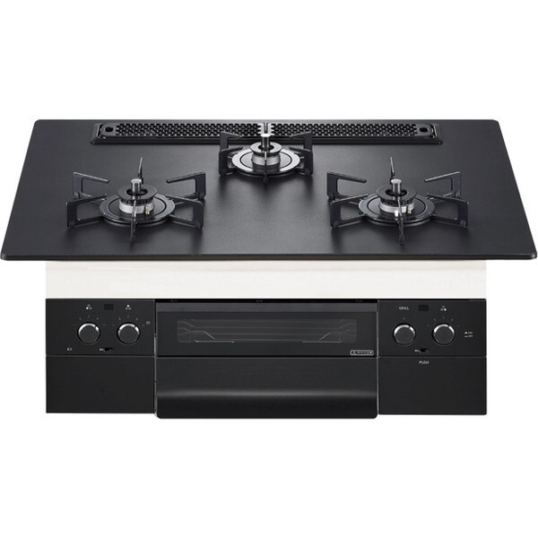 N3WU3PWAAFBAEC-LP Orche (オルシェ) ビルトインガスコンロ (プロパンガス用・3口・両側強火タイプ・幅60cm) 69,839円