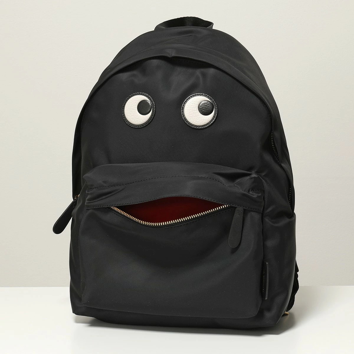 ANYA HINDMARCH アニヤハインドマーチ バックパック BACKPACK EYES アイズ 152921 レディース ナイロンリュック 鞄 Black