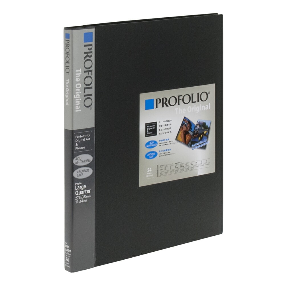 （まとめ買い）プロフォリオ ポケットアルバム ザ/オリジナル 大四ツ切判 24P IA-12-11N [x3]
