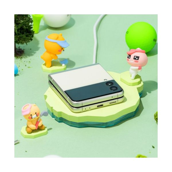 KAKAOFRIENDS PARTNERSホールインワンフィギュア高速ワイヤレス充電パッド