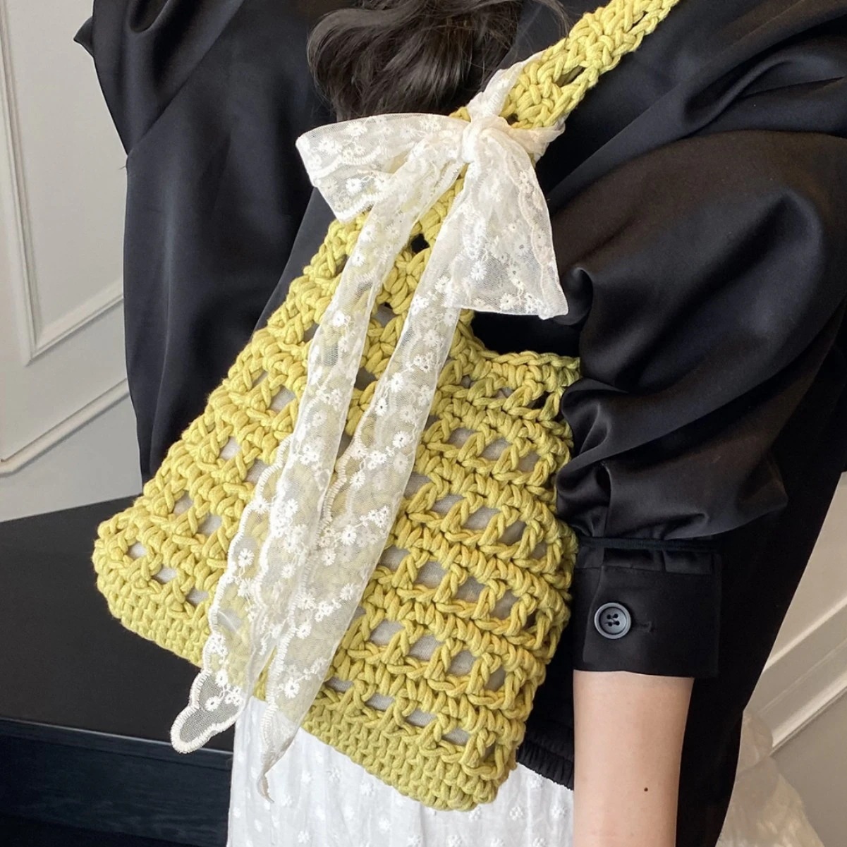 【20点セット】メガ割ショルダーバッグ マイエコバッグ探し スケルトン 編み込み バッグ レディース 夏 ファッション ビーチ バッグ 休日 スタイル レース ショルダー アンダーアーム バッグ