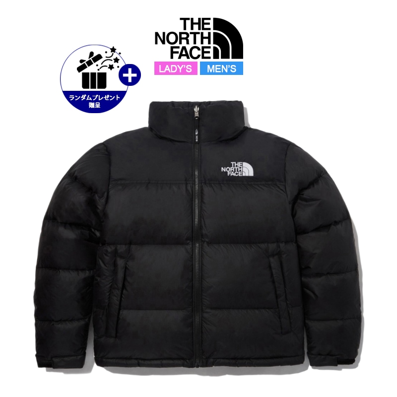 NJ1DP75A MS 1996 RETRO NUPTSE JACKET 軽量 ダウンジャケット ブラック レディース メンズアウター ジャンパー 韓国 男女兼用