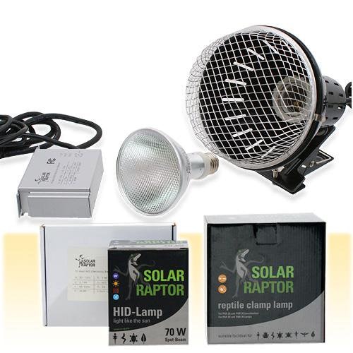 ゼンスイ　ソーラーラプター　ＨＩＤランプ　７０Ｗ　（７０Ｗ安定器＋７０Ｗランプ＋クランプランプ）　ＣＲＣ17―41―10―10―00