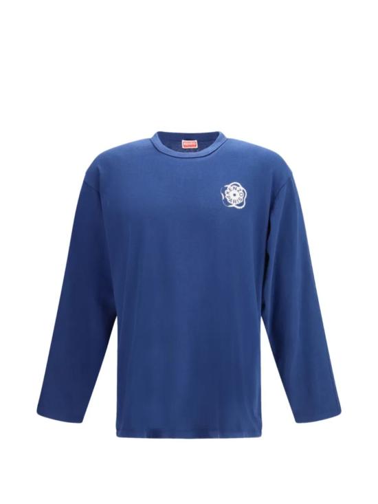KENZO Men Tops FG55TL3024SK 75 SINGLE JERSEY DEEP SEA BLUE
