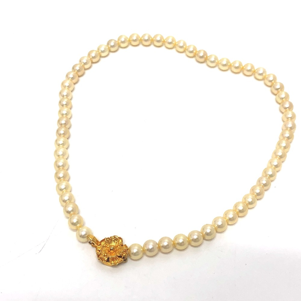 jewelry ジュエリー ネックレス ゴールドパール 7mm～7.mm ネックレス 小物 アクセサリー パール ゴールド