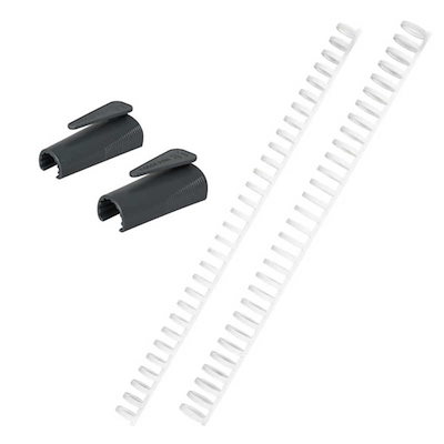 他サイト： カール事務器　ルーズリングジッパーセット 10mm/14mm対応　Z1014Wの商品画像