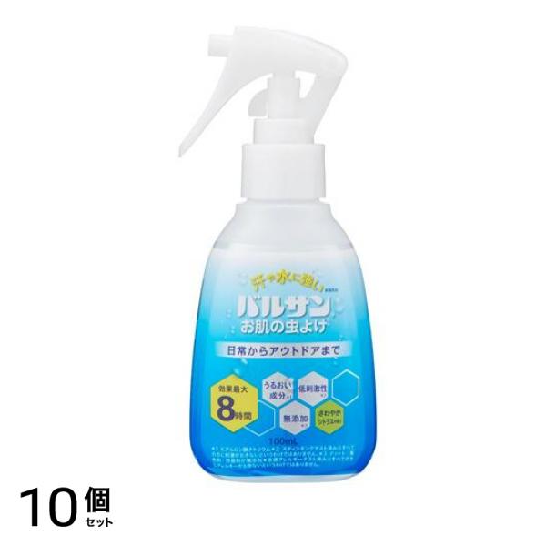 バルサン 汗に強い虫よけスプレー 100mL 10個セット