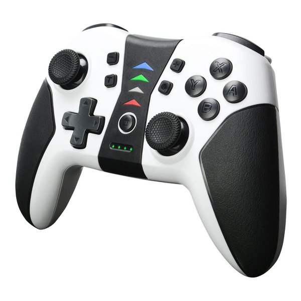 ニンテンドースイッチ用 HGワイヤレスバトルパッドターボProSW SWF2377 ホワイト SWF2377 6,609円