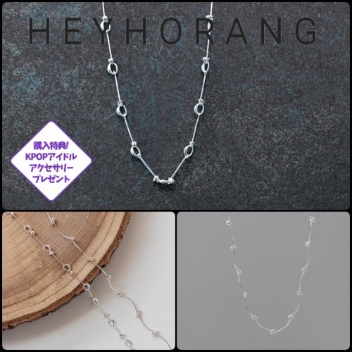 HEYHORANG公式取引店 925Silver Cinematic silver ネックレス
