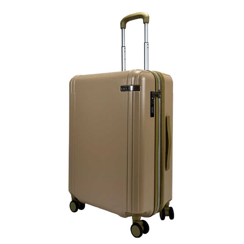 ACE　DESINED BY ACE IN JAPAN キャスターストッパー付スーツケース 53-64L 拡張型サイズ ［TSAロック搭載］ ナチュラルベージュ　ACE-549305