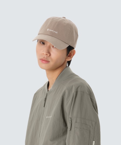 スノーピークアパレルクランド 7 パネルボールキャップ (S26ZUFBC39) ベージュ