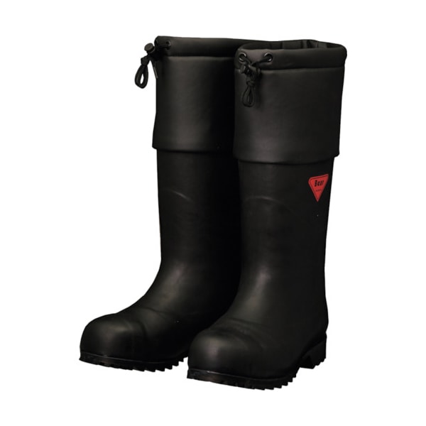 シバタ工業 AC11128.0 防寒安全長靴 セーフティベアー#1001白熊(ブラック) メーカー直送