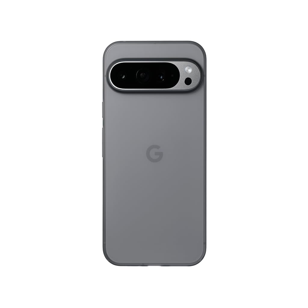 【CASEFINITE】Made for Google認定/Google Pixel 9 Pro XL 対応/THE FROST AIR ULTRA/半透明/スモークブラック/FR-A-UL-GP9P