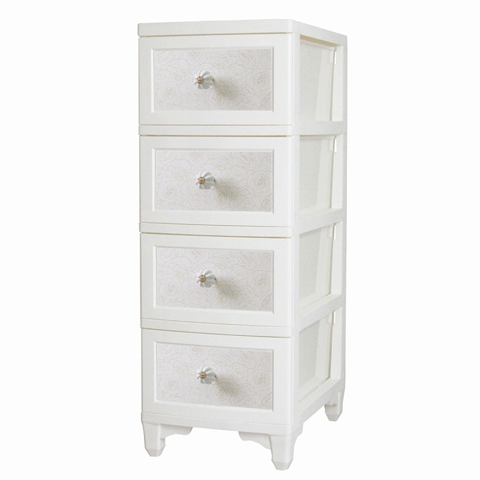 ドレスチェンジチェスト 4段 モダンローズ DPC-04-MR アイエルシー