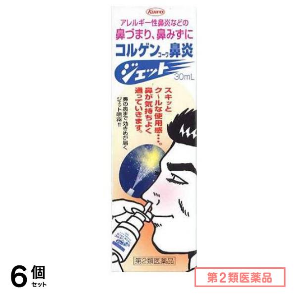 第２類医薬品 コルゲンコーワ鼻炎ジェット 30mL 6個セット