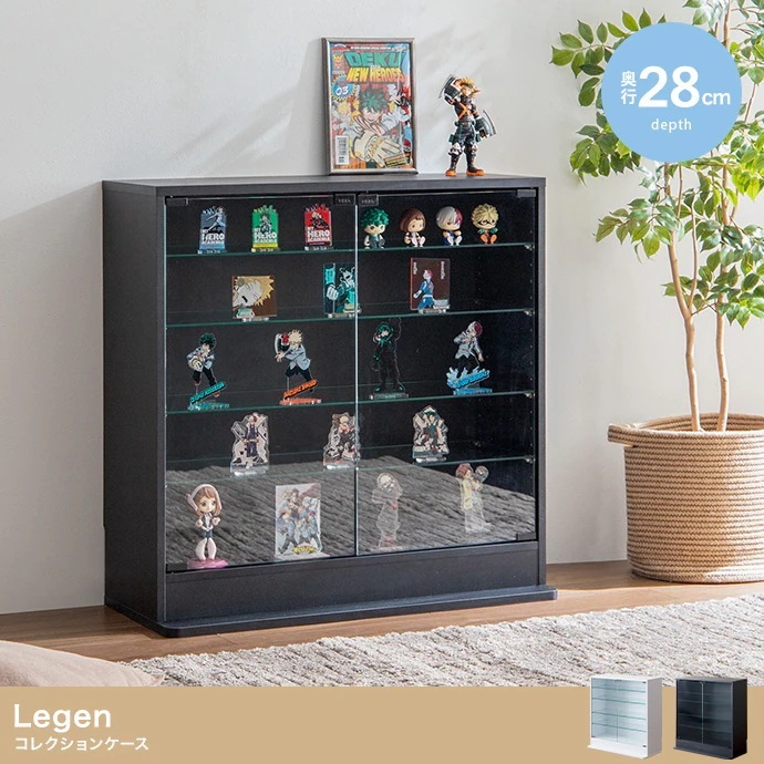 コレクションケース ショーケース 幅80cm ディスプレイ 内寸奥行28cm