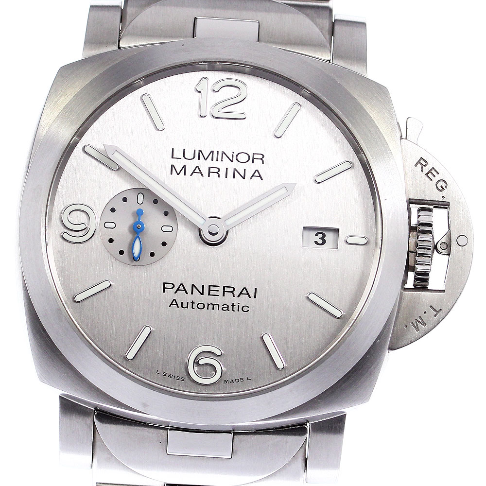 パネライ PANERAI PAM00978 ルミノール マリーナ デイト 自動巻き メンズ 良品 箱・保証書付き_800488【中古】