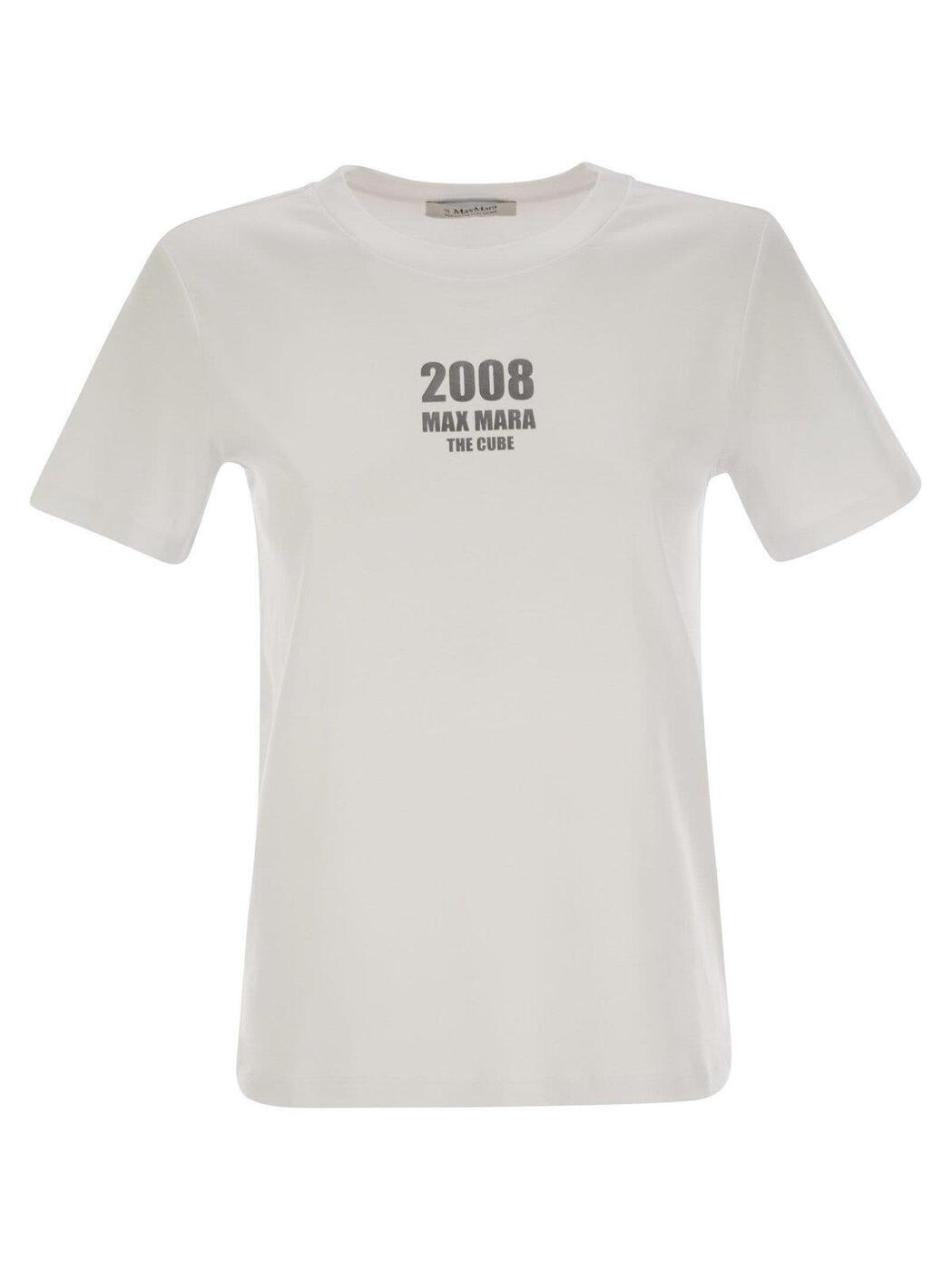 19971011600001 ホワイト 春夏2025 Tシャツ レディース ia