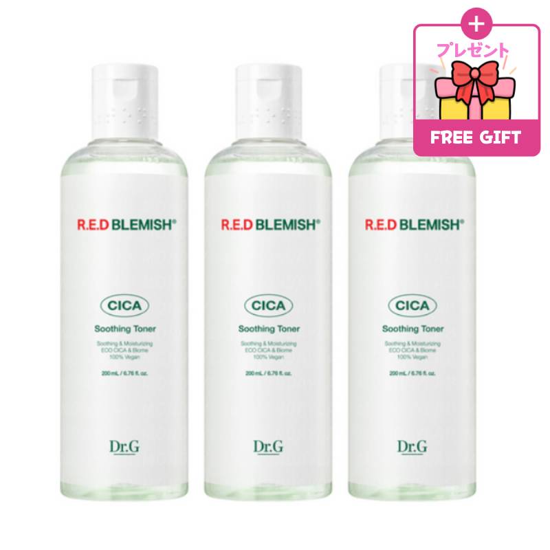 [大容量セット] レッドブレミッシュシカ スーディングトナー 200ml 3本 化粧水 肌の鎮静 低刺激 乾燥肌用 ツボクサエキス