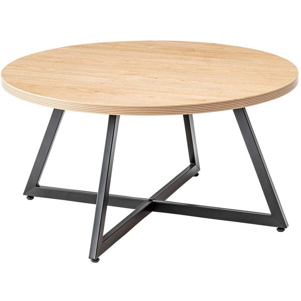 PT-336NA ナチュラル ラウンドテーブルL メーカー直送