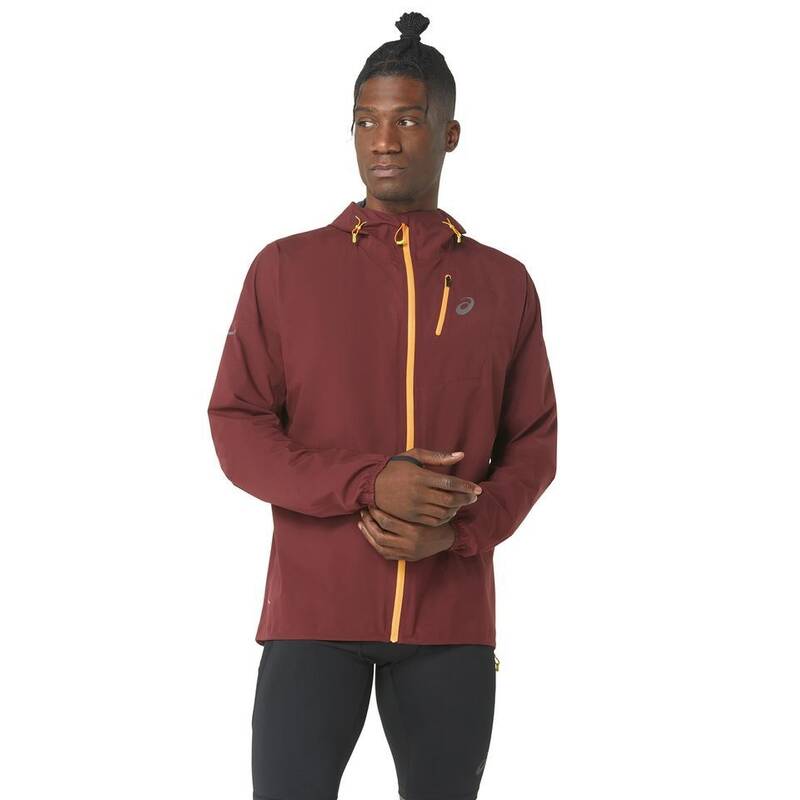 アシックス ASICS 防水ジャケット - アンティークレッド：ブライトオレンジ 2011C259-600 401869