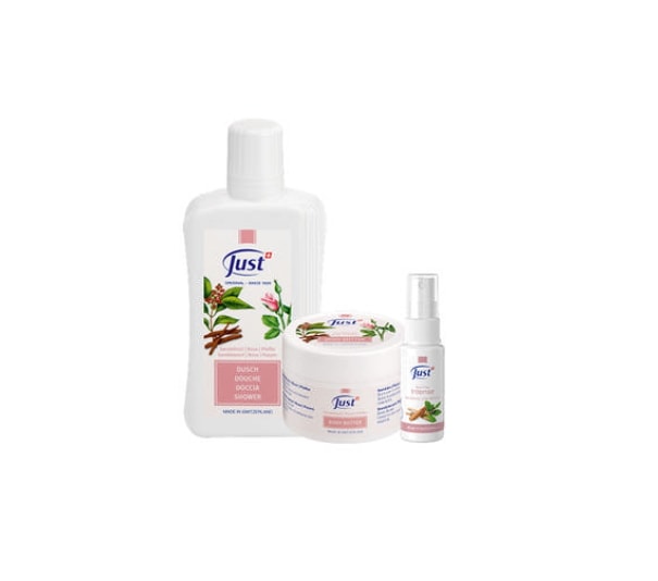 [ユースト] サンダルウッドボディクリーム/ デオドラント/ ボディウォッシュセット