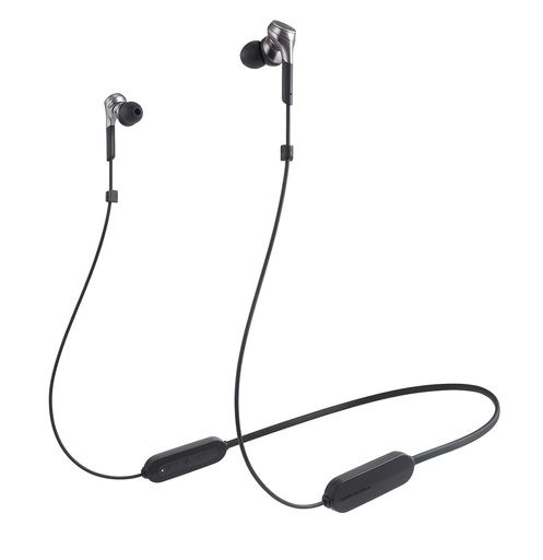 オーディオテクニカ ATH-CKS660XBT GM ワイヤレスイヤホン BLUETOOTH 重低音 SOLID BASS マイク付 ガンメタリック ATH-CKS660XBT GM