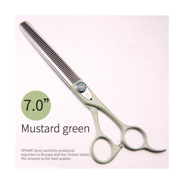 フェニスプロフェッショナルジャパン440c 6.5 7.0インチペット犬グルーミング間伐鋏はさみ間伐率約35％ 7 inch B