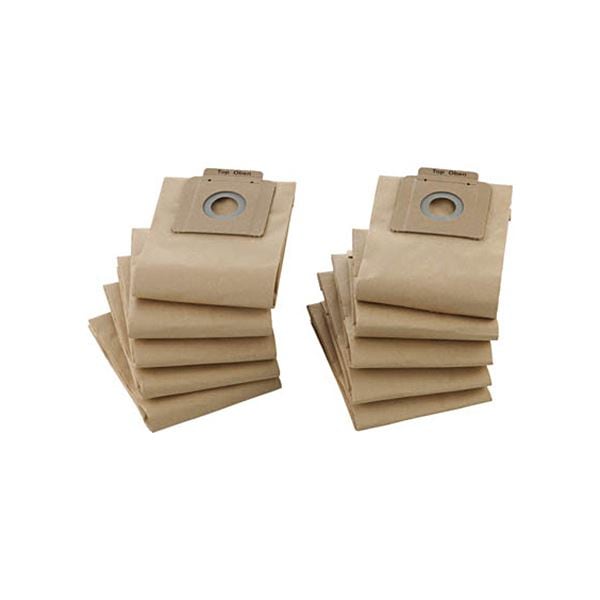 （まとめ）TRUSCO ペーパーフィルターバックTKC-1200FP 1パック(10枚)(×2セット)