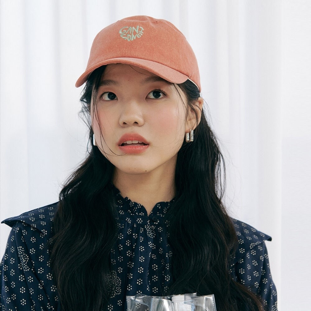 ガーニソンハートロゴボールキャップ (コーラル)