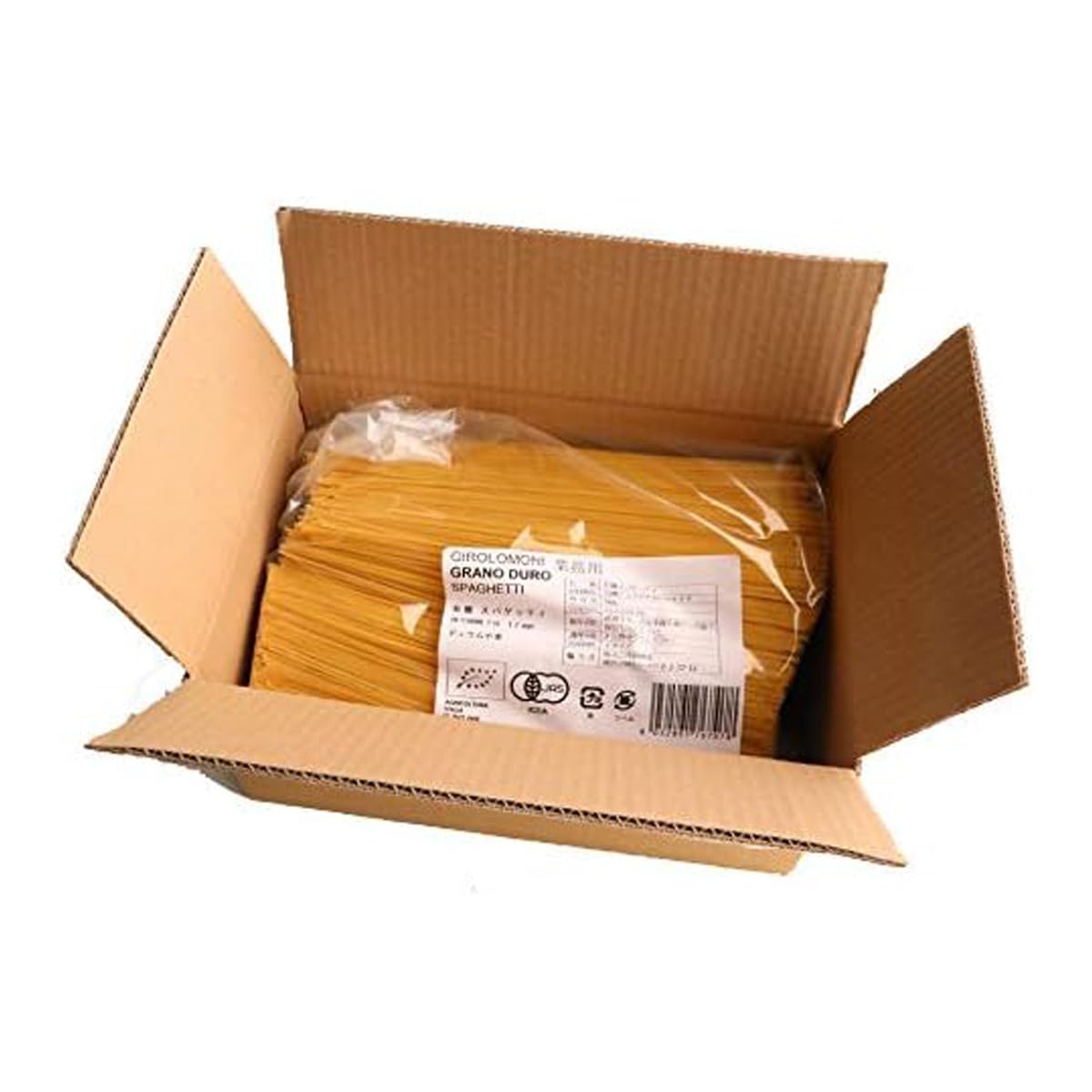 創健社 業務用ジロロモーニ有機スパゲティーニ「細めの1.4mm」 5kg
