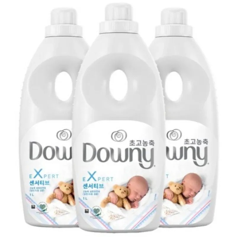 エキスパート センシティブ 柔軟剤 ベビーパウダーの香り 1L (3個)