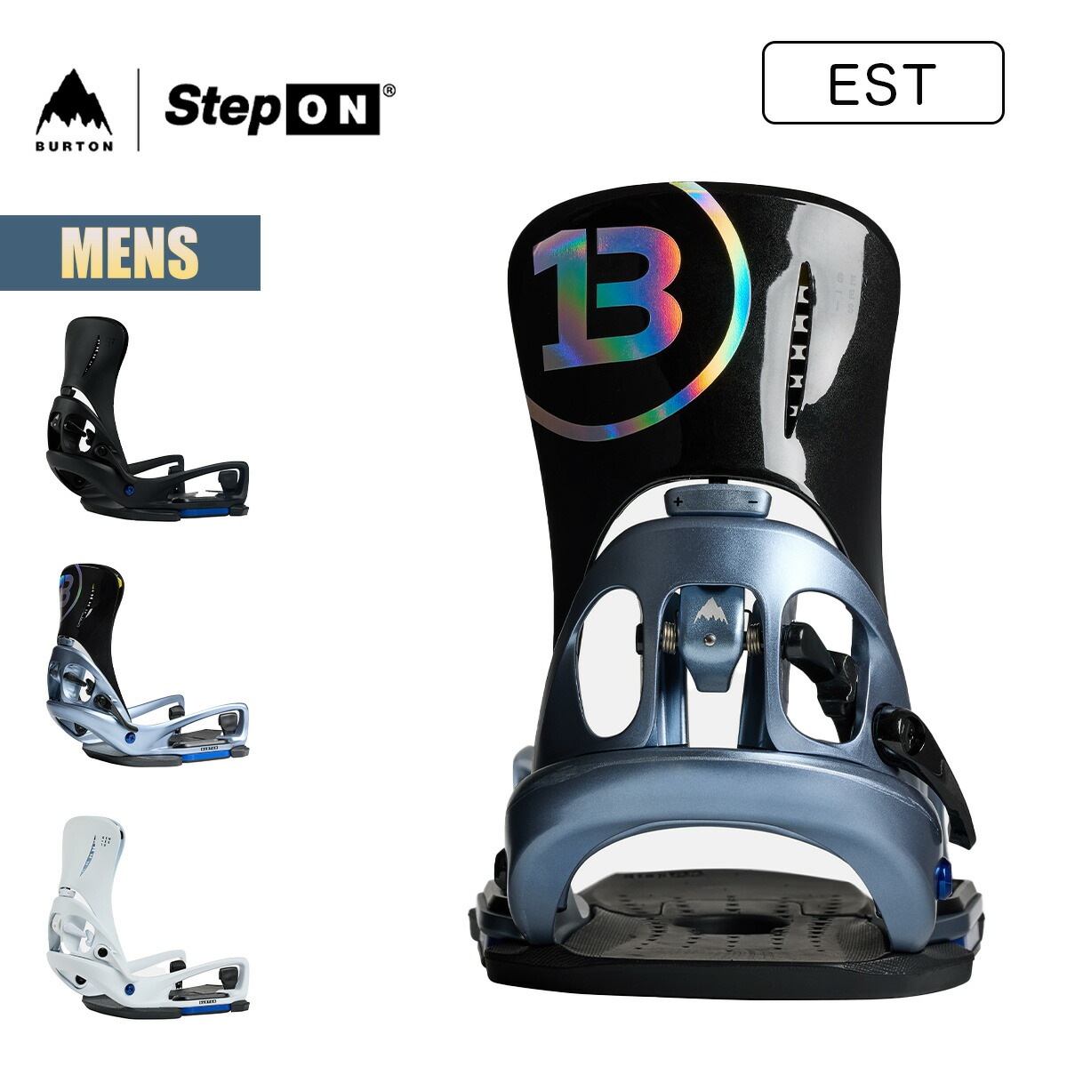 ステップオン ビンディング メンズ 25-26 ジェネシス EST バインディング W26JP-243761 Mens Step On Genesis EST Snowboard Binding