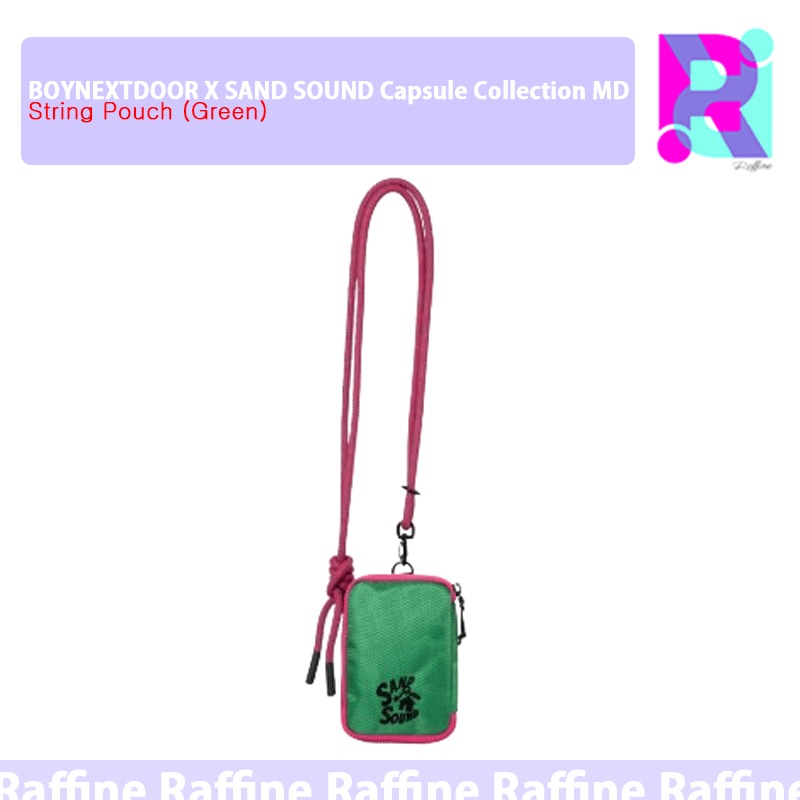 [String Pouch (Green)] BOYNEXTDOOR X SAND SOUND Capsule Collection MD