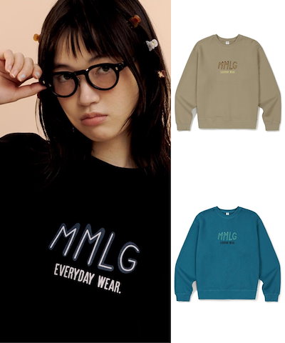 さらに100円引き◆MMLG◆DICTATION SWEAT Qoo10 MMLG DICTATION SWEAT ロゴ 長