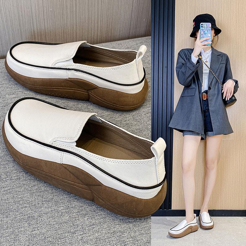 【9月の大上新】【本日限りの究極超特価!!スリッポン レディース おしゃれ 紐なし 無地 厚手あり スリッポンスニーカー 大人カジュアル ローカットスニーカーレディース 厚底スリッポン 厚底スニーカー