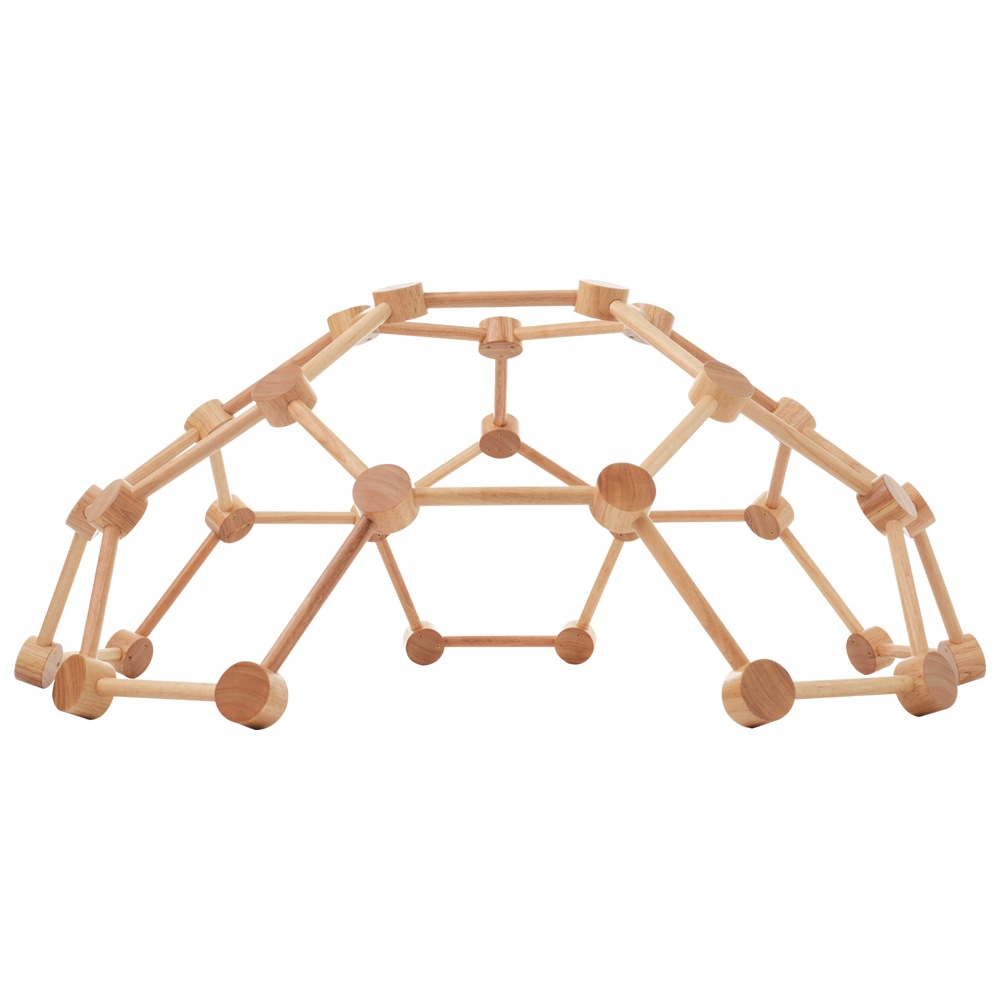 【送.料.無.料！】【国内発送】球形ジャングルジム 天然木 室内遊具 五角形 赤ちゃん ベビー 幼児 子供 誕生日プレゼント 25,173円