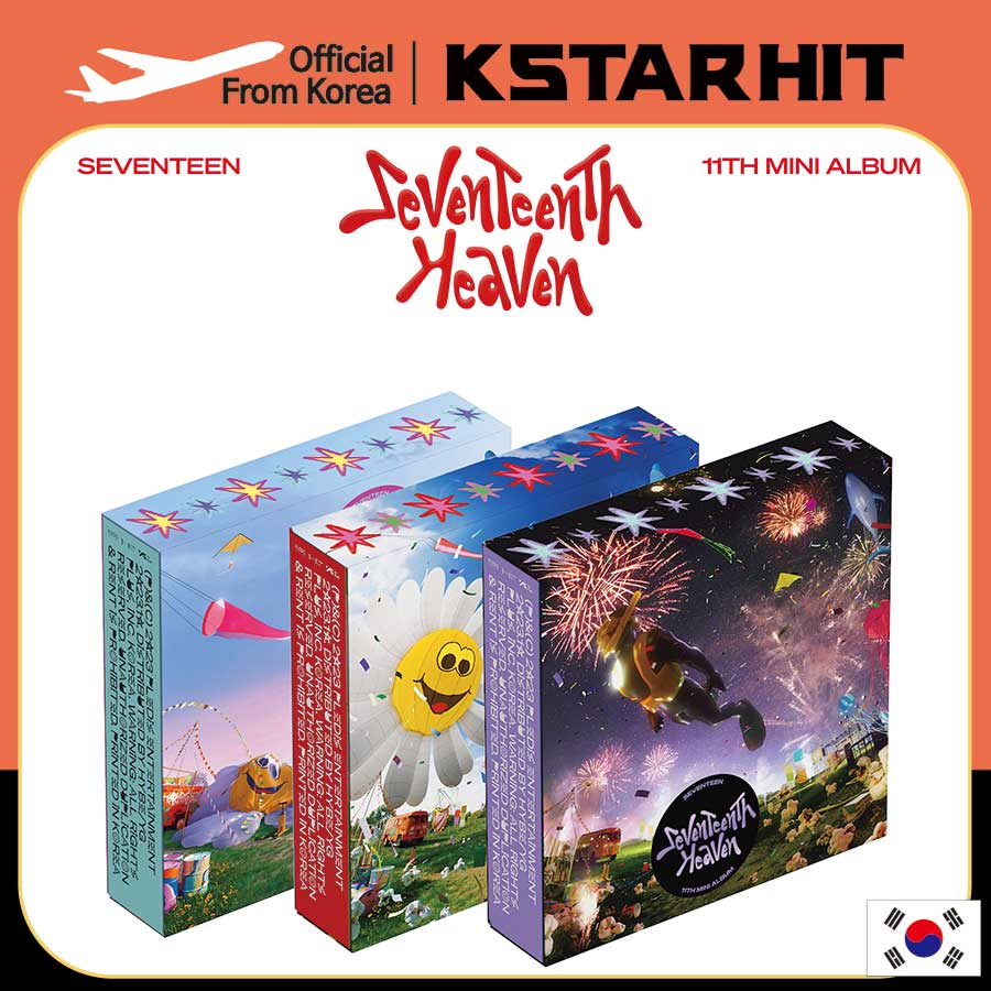 (3種セッ) SEVENTEEN -11th mini Album [SEVENTEENTH HEAVEN] (+Weverse SHOP特典)