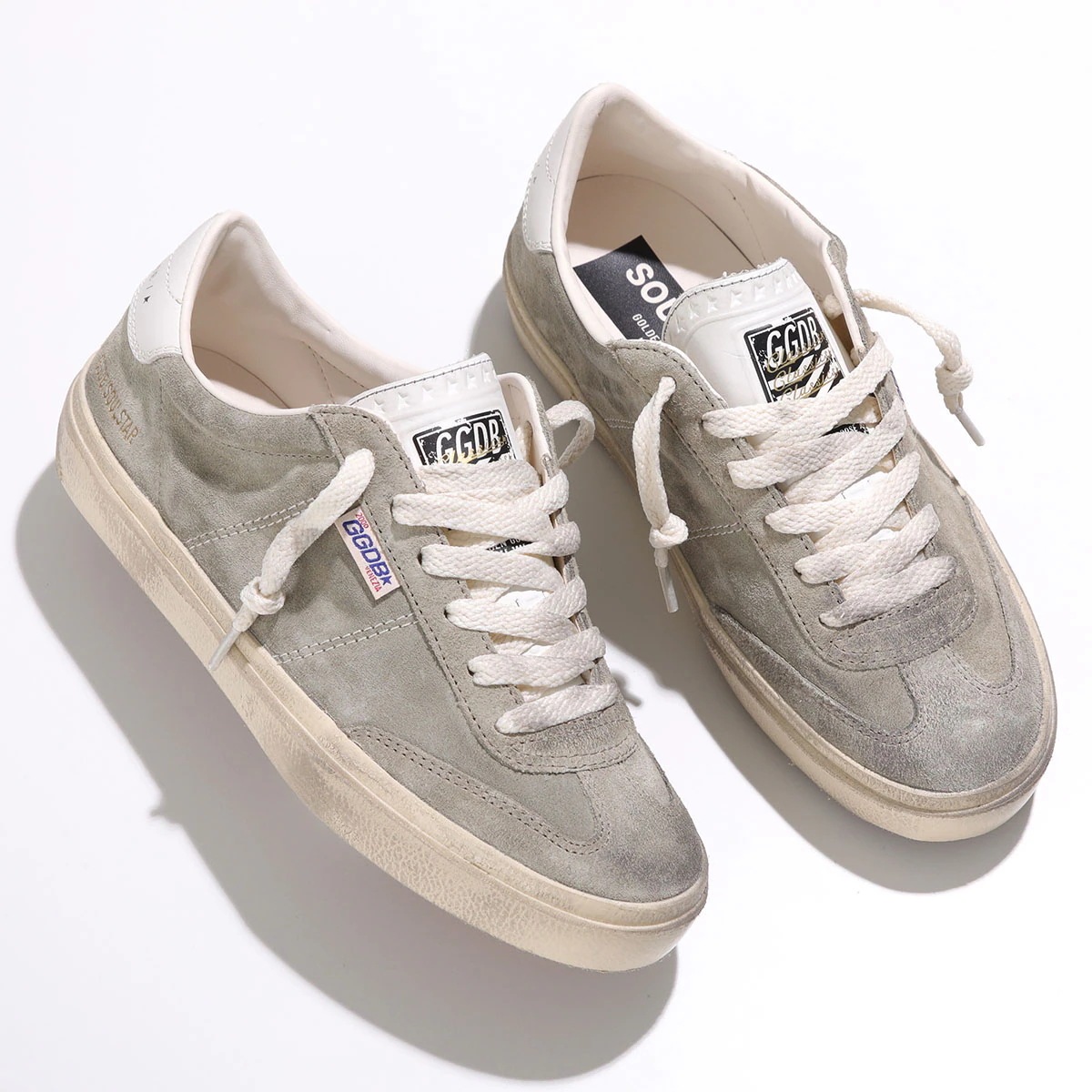 GOLDEN GOOSE ゴールデングース スニーカー SOUL STAR ソウルスター GWF00464 F005047 レディース ローカット スエード 靴 60460/TAUPE/MILK 【m
