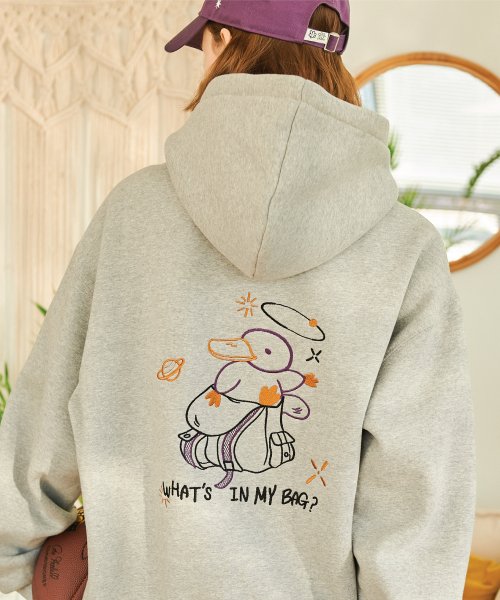 MY BAG EMBROIDERY HOODIE 韓国正規品