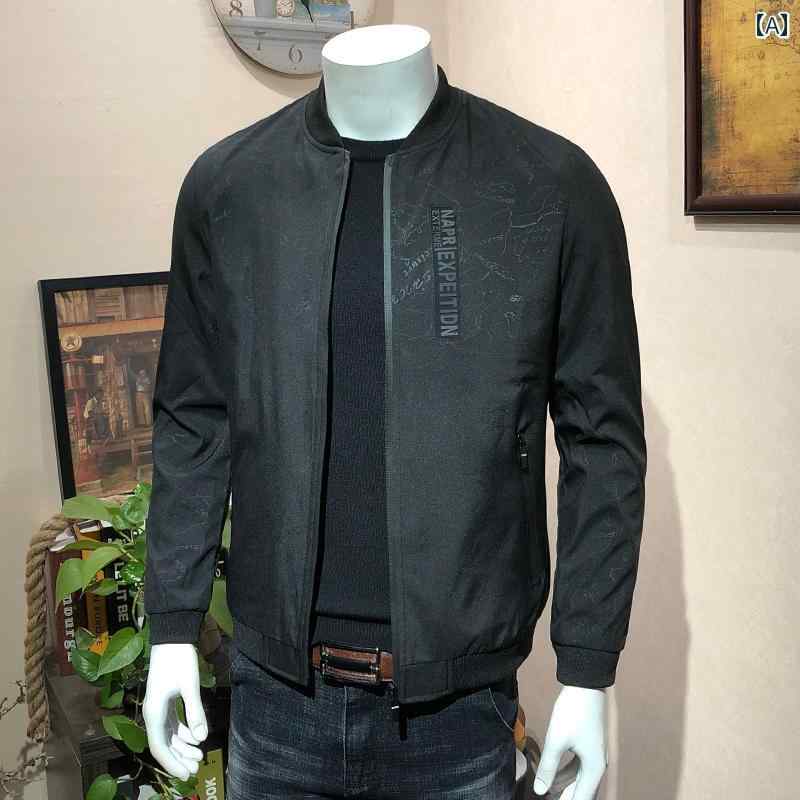 メンズ ファッション ジャケット 春秋 カジュアル ジャケット ショート 韓国 野球 ユニフォーム