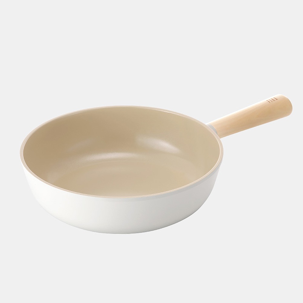 FIKA IH 中華鍋 26cm PFOAフリー ホワイト 6,138円