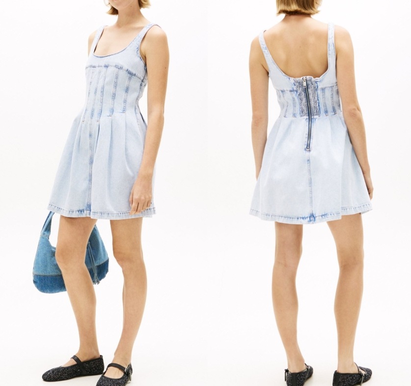 Denim Dress (T32G1NOP16TWT11AB )